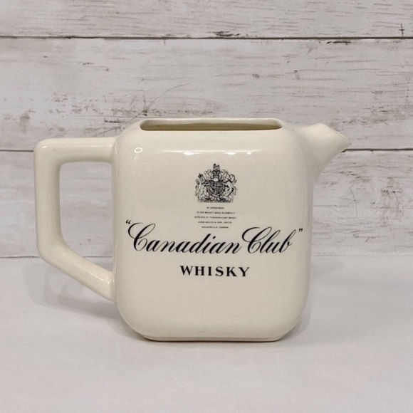 Vintage Canadian Club Whiskey Pitcher - Picture 5 of 8